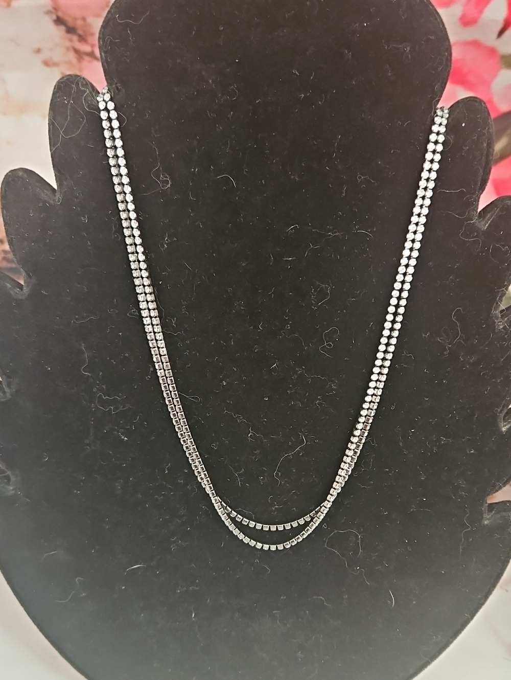 Double Tennis Necklace